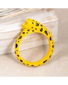 Bracelet Safara en Bois jaune/noir