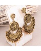 Boucles d'oreilles Madolena doré/noir