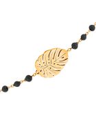 Forest goud/zwarte armband