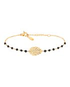 Forest goud/zwarte armband