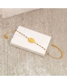 Forest goud/zwarte armband