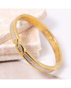 Gyptia armband goud/zilver