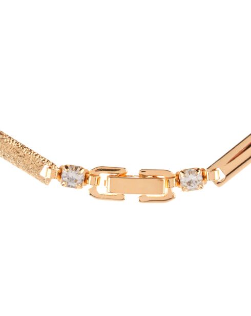 Bracelet Lizy River doré/blanc