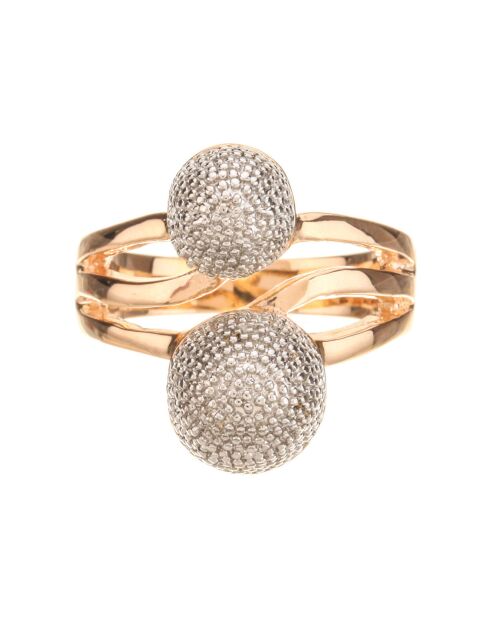 Anello Gilia in oro/argento