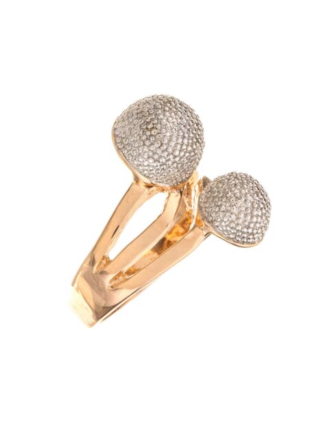 Anello Gilia in oro/argento