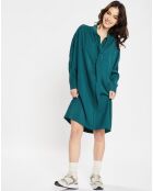 Robe Brama cravate vert moyen