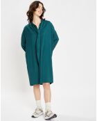 Robe Brama cravate vert moyen