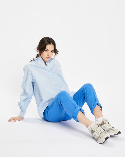 Camisa Belle azul