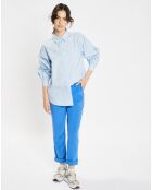 Camisa Belle azul