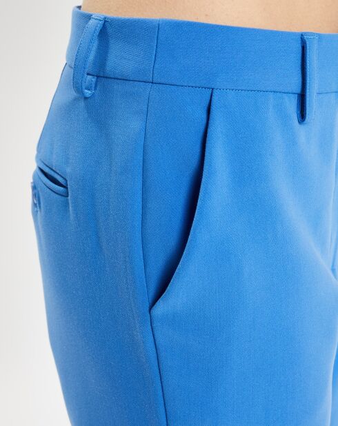 Pantalon à pince Mini bleu