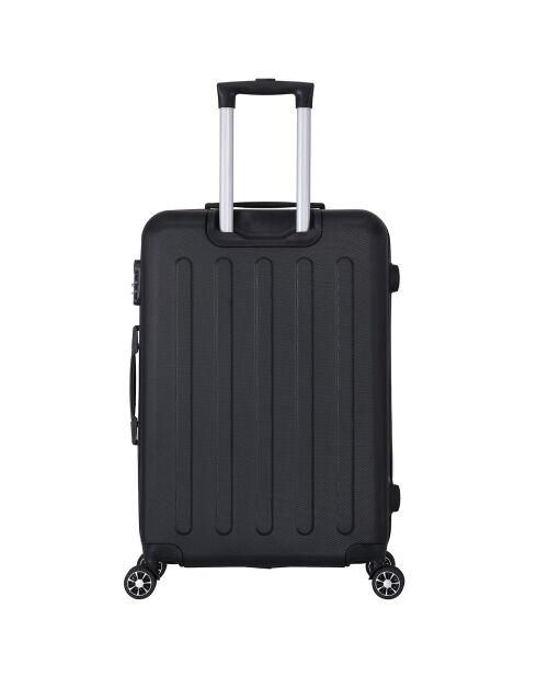 Valise Moyen Séjour 4 roues doubles Java 60 cm noire