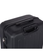 Valise Moyen Séjour 4 roues doubles Java 60 cm noire
