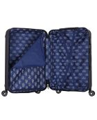 Valise Moyen Séjour 4 roues doubles Java 60 cm noire