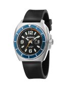 Montre Homme en Caoutchouc Acqua noire