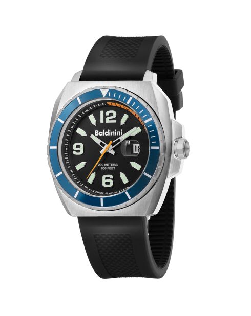 Montre Homme en Caoutchouc Acqua noire