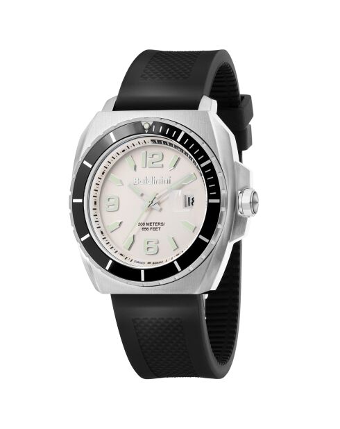 Montre Homme en Caoutchouc Acqua noire