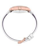 Montre Femme en Cuir Gibi blanche