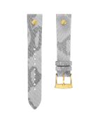 Montre Femme en Cuir & cristaux Swarovski Adria grise