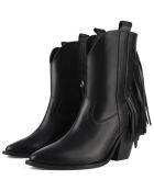Bottines en Cuir Let Me Be Free noires - Talon 8 cm