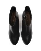 Bottines en Cuir Little Things noires - Talon 6 cm
