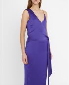 Robe Rahama violette