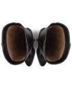 Bottes en Cuir Give Me The Night noires - Talon 8 cm