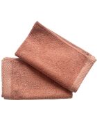 2 Serviettes Invité blush