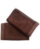 2 tovaglioli per ospiti in noce