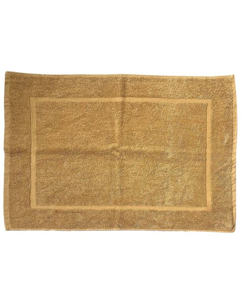 Alfombra de baño de bronce