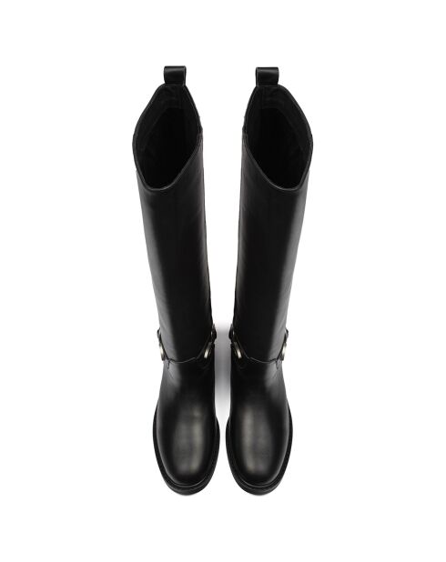 Bottes en Cuir Just Like That noires