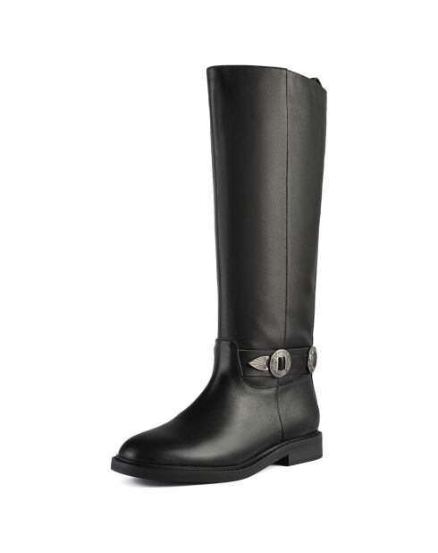 Bottes en Cuir Just Like That noires