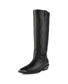 Bottes en Cuir Live In Texas noires