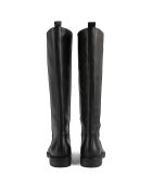 Schwarze Lederstiefel von Walk The Line