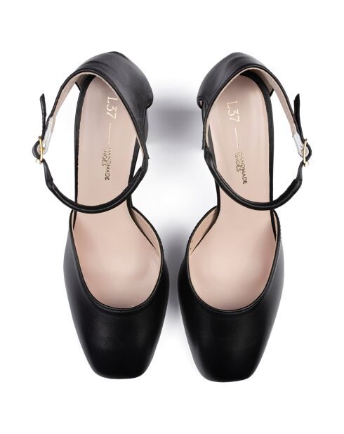 Escarpins en Cuir East Of The Sun noirs