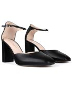 Escarpins en Cuir East Of The Sun noirs
