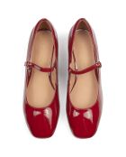 Babies en Cuir Verni Fall In Love rouges - Talon 4 cm