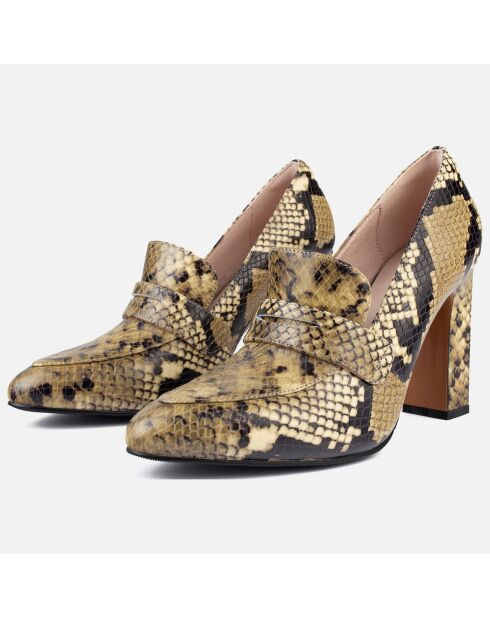 Escarpins en Cuir Freaky Girl serpent
