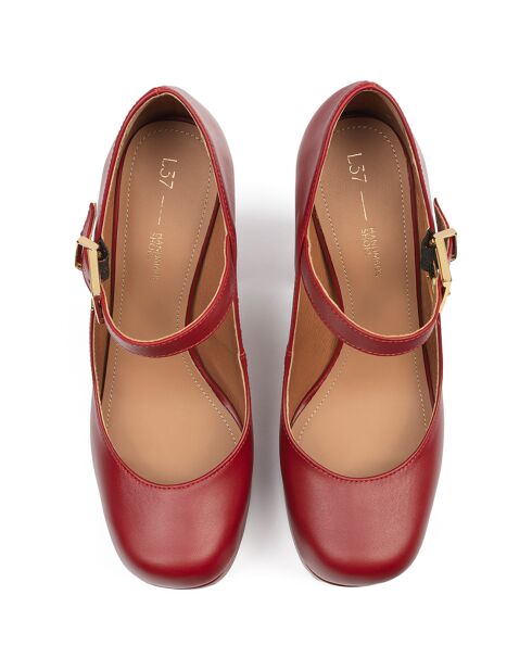 Babies en Cuir Sweet Sensation rouges