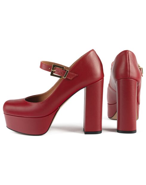 Babies en Cuir Sweet Sensation rouges