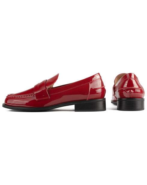 Mocassins en Cuir Verni Good Advice rouges