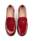 Mocassins en Cuir Verni Good Advice rouges
