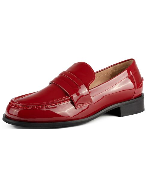 Mocassins en Cuir Verni Good Advice rouges
