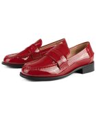Mocassins en Cuir Verni Good Advice rouges