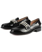 Black Empire Mokassins aus unsichtbarem Leder
