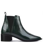Northern Star grüne Lacklederstiefel - 4 cm Absatz