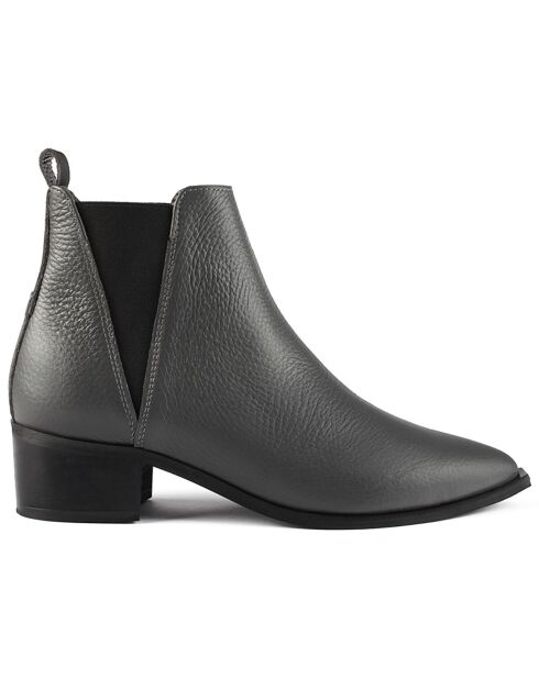 Boots en Cuir Northern Star grises