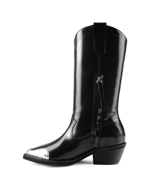 Bottes en Cuir Part Of The Band noires