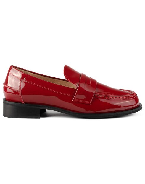 Mocassins en Cuir Verni Good Advice rouges
