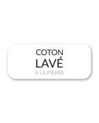 Parure housse de couette en coton lavé Linette lin
