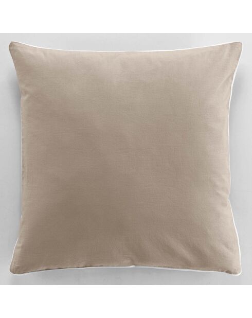 Parure housse de couette en coton lavé Linette lin